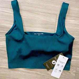 NWT Glyder Cutting Edge Bra Dark Teal Large